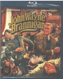 BRANNIGAN: John Wayne- Rare OOP Twilight Time Limited Edition- NEW USA BLU RAY - Picture 1 of 1