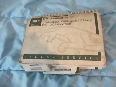 1995-2002 JAGUAR XJ SEDAN XK8 XSJ RANGE DTC SUMMARIES FACTORY SERVICE MANUAL - Image 1 of 4