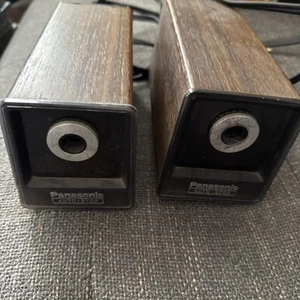 2-Vintage Panasonic KP-77 Auto Stop Woodgrain Electric Pencil Sharpener - Tested - Picture 1 of 1