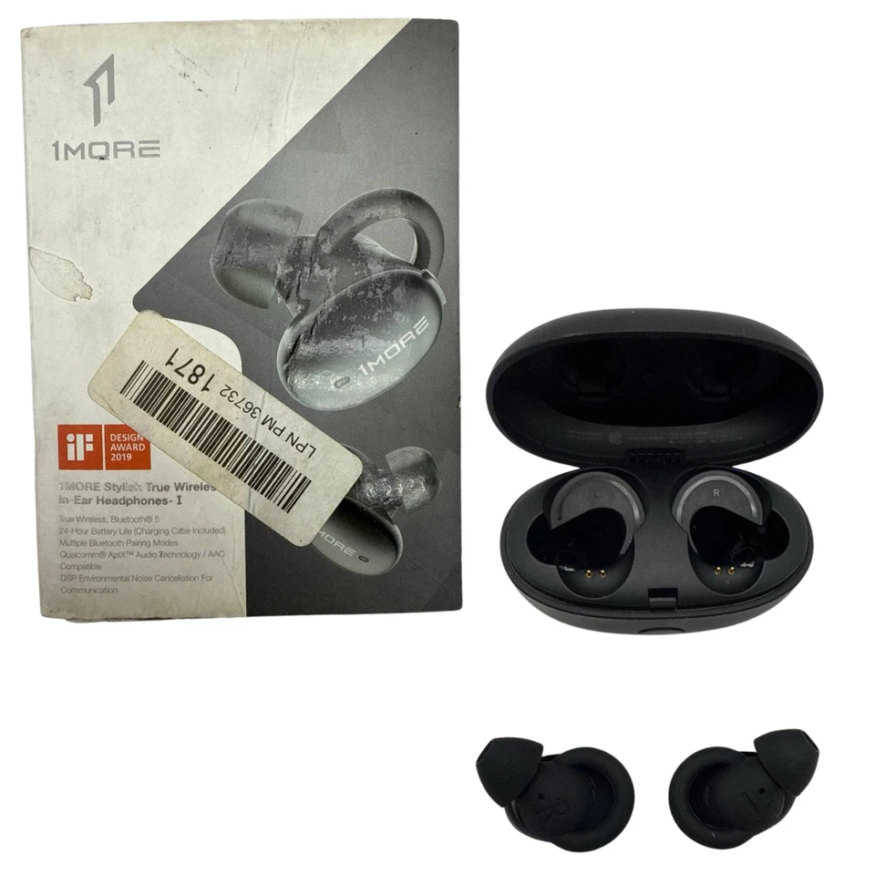 1More Stylish True Wireless Earbuds In Ear Bluetooth Headphones Noise Isolation - Image 1 of 4