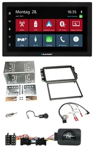 Blaupunkt Lenkrad Bluetooth DAB 2DIN USB Autoradio für Chevrolet Aveo Captiva 20 - Bild 1 von 12
