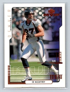 Upper Deck MVP #53 2000 Ed McCaffrey Denver Broncos - Imagen 1 de 2
