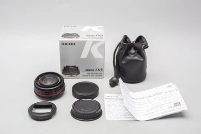 Pentax DA HD 21mm f3.2 AL Limited Lens, Black, For Pentax K PK Mount, Boxed - Image 1 of 4