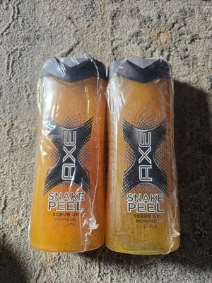 Jabón corporal y facial exfoliante AXE Snake Peel 2 en 1 - 16 fl oz 4 botellas Foto 1 de 2