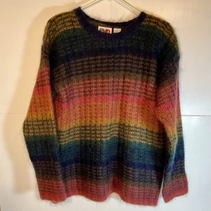 Paul Harris Design Mohair Blend Fuzzy Sweater Womens Sz Small PHD 90s - Picture 1 of 9