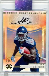 2019 Panini Illusions Rookie Endorsements /150 - AJ Brown #RE-AJB Auto RC - Bild 1 von 2