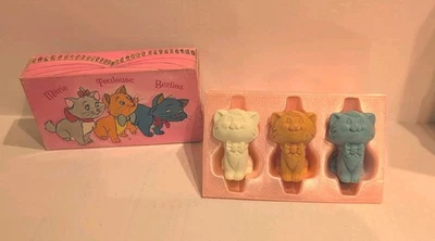 Vtg Avon Disney Aristocat Cat, Marie, Toulouse, Berlioz soap trio NOS - Image 1 of 4