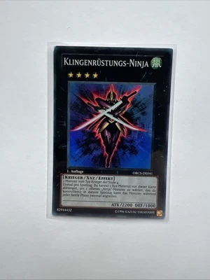 Yu-Gi-Oh Klingenrüstungs-Ninja ORCS-DE041 Super Rare - Bild 1 von 2