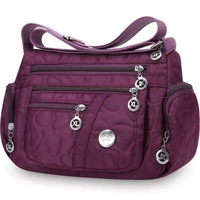 NEW Waterproof Messenger Cross Body Ladies Handbag Bag Shoulder Bag Womens Purse - Image 1 of 4