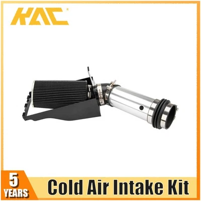 4" Cold Air Intake Kit w/ Heat Shield +Black For 99-03 Ford F-350 Super Duty V8 - Image 1 of 4