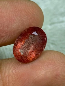 6,10ct seltener Super Seven facettierter Kristall mit heilenden Eigenschaften von 7 Steinen - Bild 1 von 10