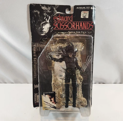 Edward Scissorhands Movie Maniacs - McFarlane Toys Vintage 2000. NIB Cover