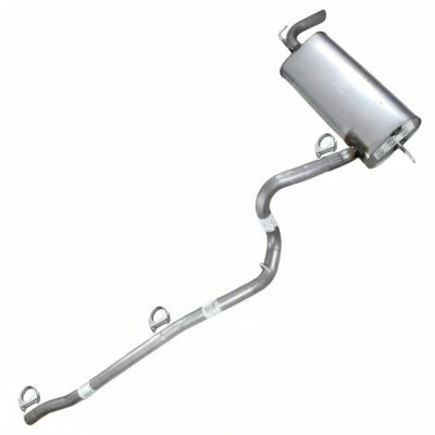 Kit de sistema de escape de acero inoxidable para: Jeep Wrangler 2007-2011 3,8 L 4 puertas Foto 1 de 4