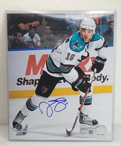 Devin Setoguchi Signed 8x10 Photo Official NHL San Jose Sharks COA Timeless Holo - Picture 1 of 5