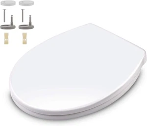 Toilettendeckel WC Sitz mit Absenkautomatik Soft Close Klodeckel Toilettensitz - Bild 1 von 40