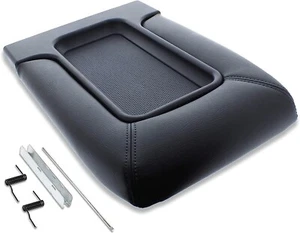 CENTER CONSOLE LID CHEVY SILVERADO SIERRA 1500/2500/3500/GMC ARMREST LATCH LID - Picture 1 of 9