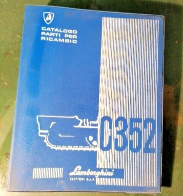 Lamborghini Trattori Catalogo Parti Di Ricambio R352 - Immagine 1 di 4