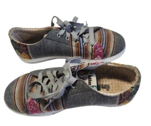 Inkkas Shoes Women's Sz 7 Gray And Multi - Picture 1 of 8