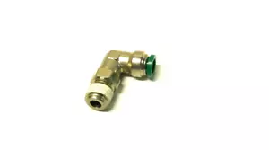 Parker W169PLP-5-4 Push Connect Male Elbow 5/16"-1/4" NPT Nickel Plated 741I2 - Picture 1 of 3