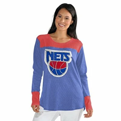Touch by Alyssa Milano NBA New Jersey Nets Blindside Thermal Plus, 4X, Royal - Image 1 of 2