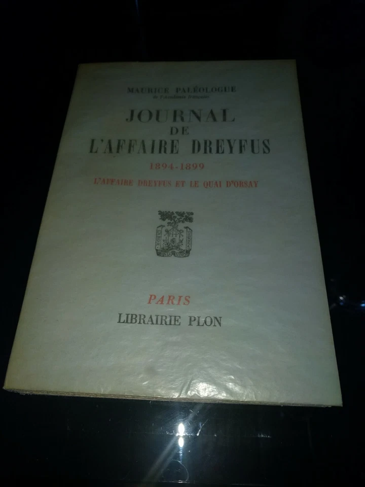 Journal Affaire Dreyfus Paléologue. - Photo 1/4