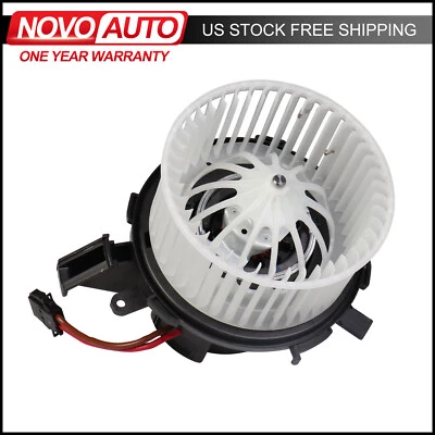 Motor y jaula de ventilador de calefacción para Audi A4 A5 Q5 S4 S5 PM4096 2008-2016 Foto 1 de 4