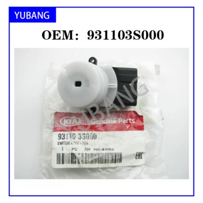Gen-uine Hyundai Kia Ignition Switch 931103S000 OEM — 第 1/4 张图片