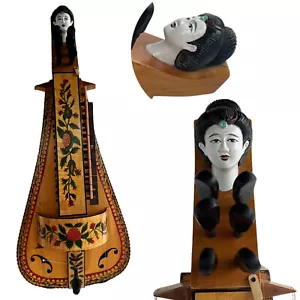 Top grade 6 corde 24 tasti Hurdy Gurdy, viso donna intagliato, buon suono - Foto 1 di 12