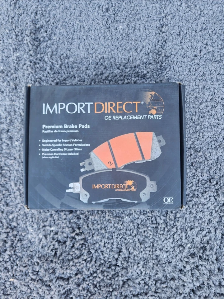 Import Direct Ceramic Brake Pads 1984-2000 Honda Accord, Civic, CRX - Image 1 of 4