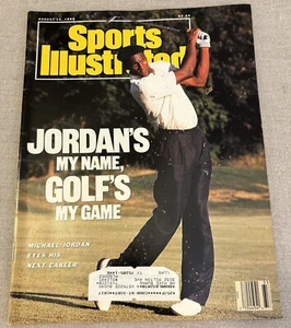 Sports Illustrated 14. August 1989 Michael Jordan "Golf's My Game" - Bild 1 von 3