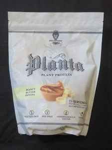 Ambrosia Planta Plant Protein Peanut Butter Banana Flavor 1.71 lbs 25 Servings - Picture 1 of 2