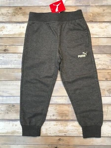 Puma Kids Grey Jogger Pants with Pockets Kids Size 5 - Picture 1 of 12