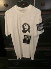 givenchy destressed jesus t-shirt Oversized Fit Fits M Size Retail For $900