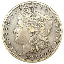 1893-S Morgan Silver Dollar $1 Coin. Certified ANACS XF40 (EF40) - $13,000 Value