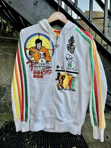 Vintage Y2K Six Million Dollar Man Full Zip Movie Hoodie - Bild 1 von 14