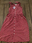 Brand New With Tags April Cornell Molly Dot Dress Size Xxs