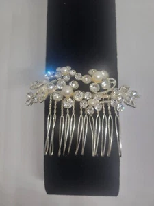 Bella Bridal Hair Piece Comb 2 3/4'' x 3'' - Picture 1 of 3