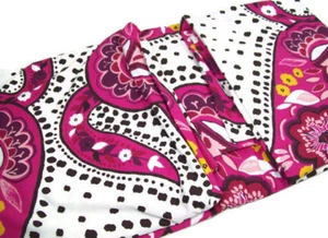 Pottery Barn Teen Multi Color Retro Paisley Cotton Full Queen Duvet Cover New - Picture 1 of 4