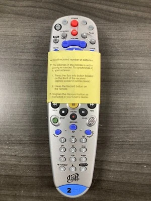 Dish Network Remote 6.2 IR/UHF Pro 137174 - Image 1 of 2