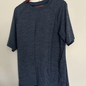 Glacier Brand blue short sleeve shirt pullover blue XL - Picture 1 of 3