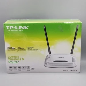 TP-Link TL-WR841N 300mbps Wireless N Router TL-WR841N 300 Brand New Sealed - Picture 1 of 11