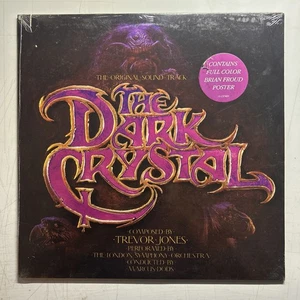 The Dark Crystal Soundtrack Vinyl LP Embossed With Poster Jim Henson SEALED - Picture 1 of 2