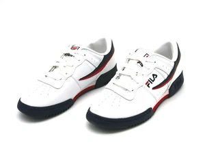 Fila Original Fitness Sneakers 11F16LT-150 WHITE/NAVY/RED MEN'S SHOE - Picture 1 of 8