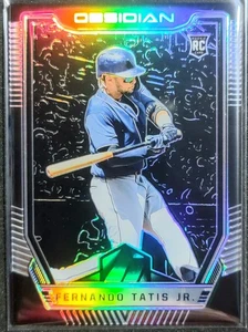 2019 Fernando Tatis Jr. Obsidian Baseball (RC) Rookie Holo #35 San Diego Padres - Bild 1 von 2