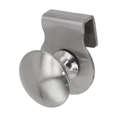 Bouton de poignée de porte coulissante en verre antidérapant pour tiroir armoi - Photo 1/4