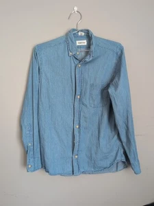 Taylor Stitch Mens Chambray Button Down Shirt Size Small/38 Blue Stunning - Picture 1 of 3