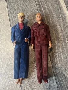 Lot(2) VTG Ken Barbie Dolls, Vtg Leisure Suit- Vintage Outfits— One Malibu Ken - Picture 1 of 9