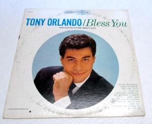 Tony Orlando LP BLESS YOU Epic EPSP 611 Special ReIssue Serie Teen Idol Pop Rock - Picture 1 of 10
