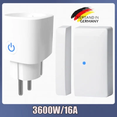 Funk Abluftsteuerung Fensterkontaktschalter Dunstabzugshaube Fenstersensor Kamin - Bild 1 von 4