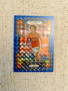 2023-24 Prizm Premier League Blue Mosaic #46 Hannibal Mejbri  Manchester United - Picture 1 of 2